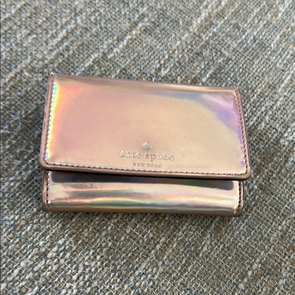 Kate Spade Metallic Card Holder